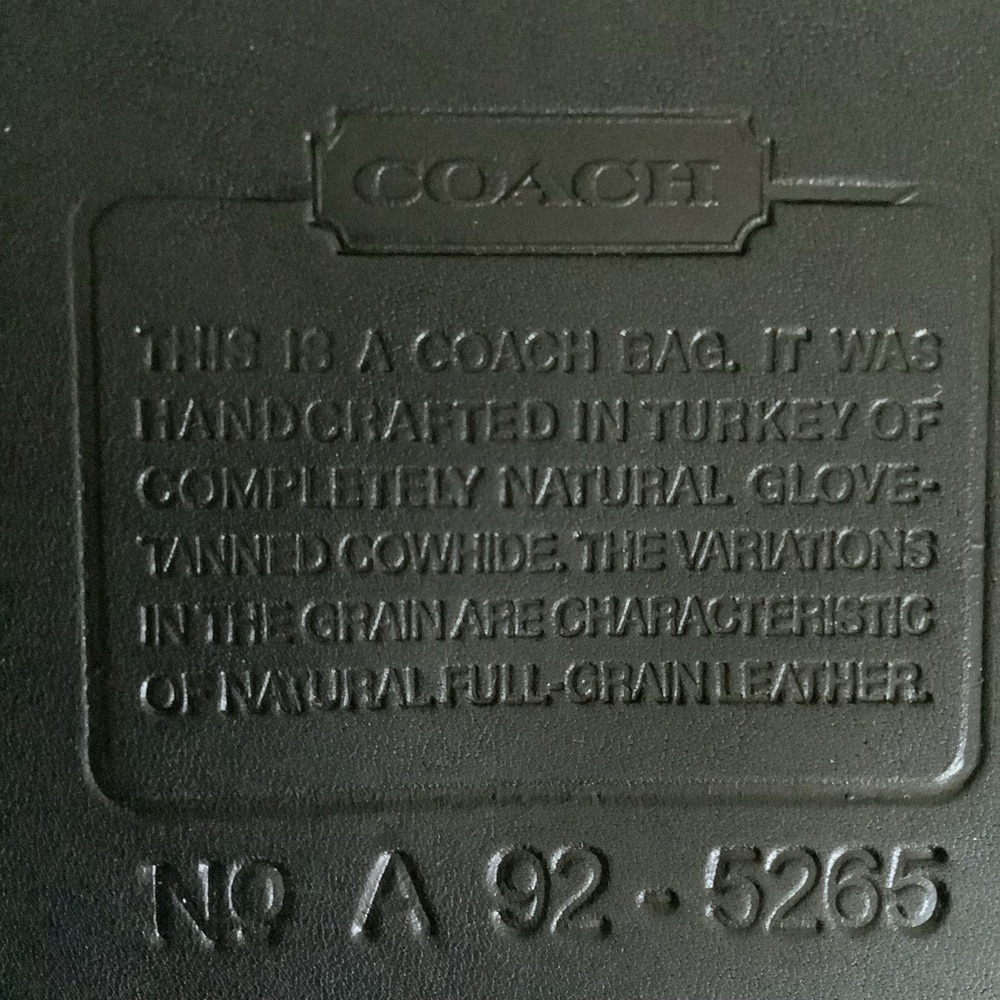 Coach Large Brief Case Tote - Picture 6 of 16